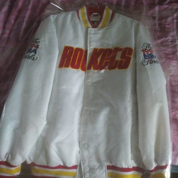(RARE) (Starter Brand) Houston Rockets World Champ - Picture 1 of 3
